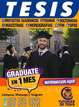 Tutoria y Asesoria de Tesis en Quito